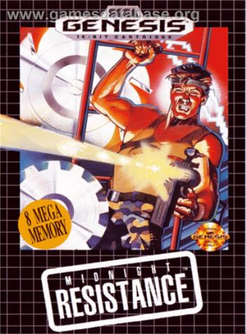 Cover Midnight Resistance for Genesis - Mega Drive